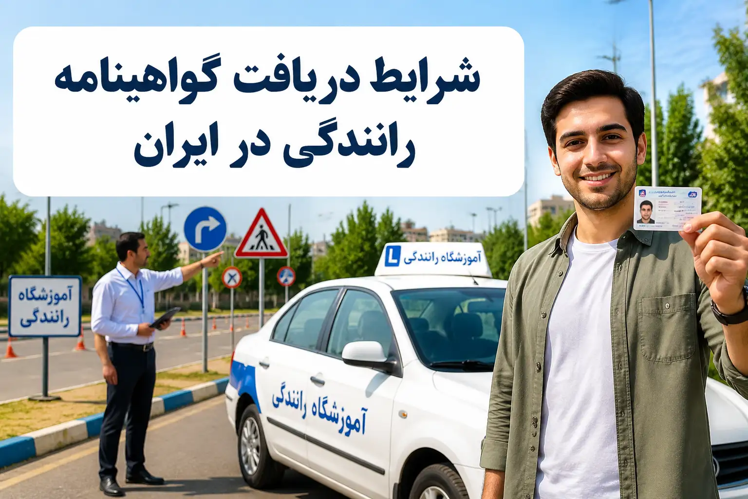 شرایط دریافت گواهینامه رانندگی در ایران