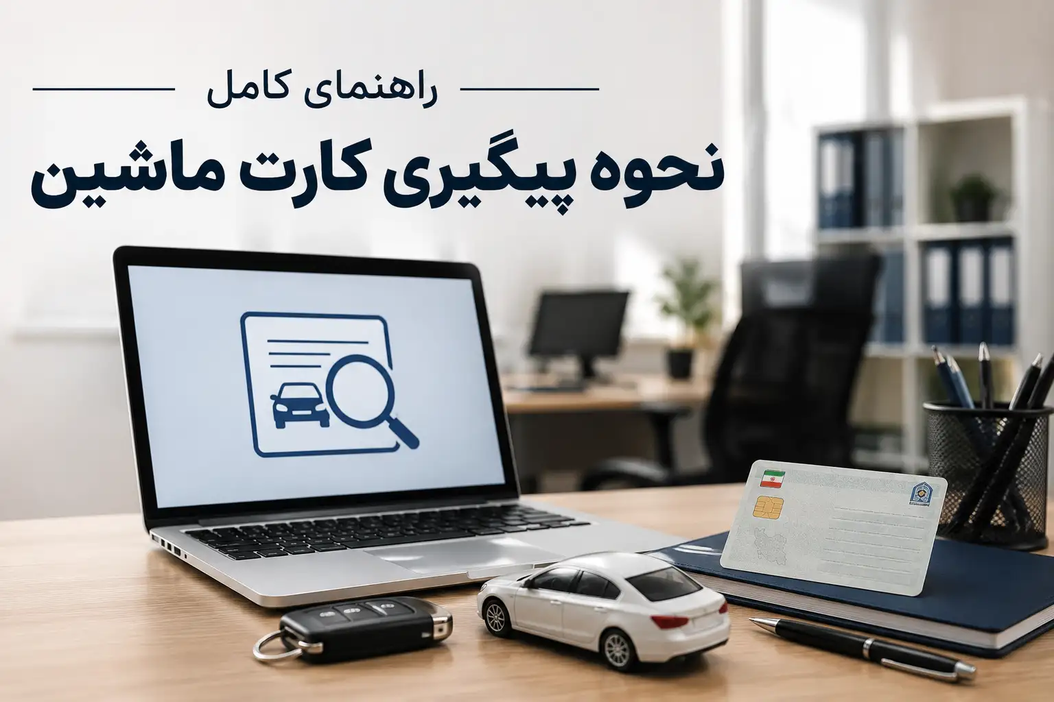 راهنمای کامل نحوه پیگیری کارت ماشین راهنمای کامل نحوه پیگیری کارت ماشین