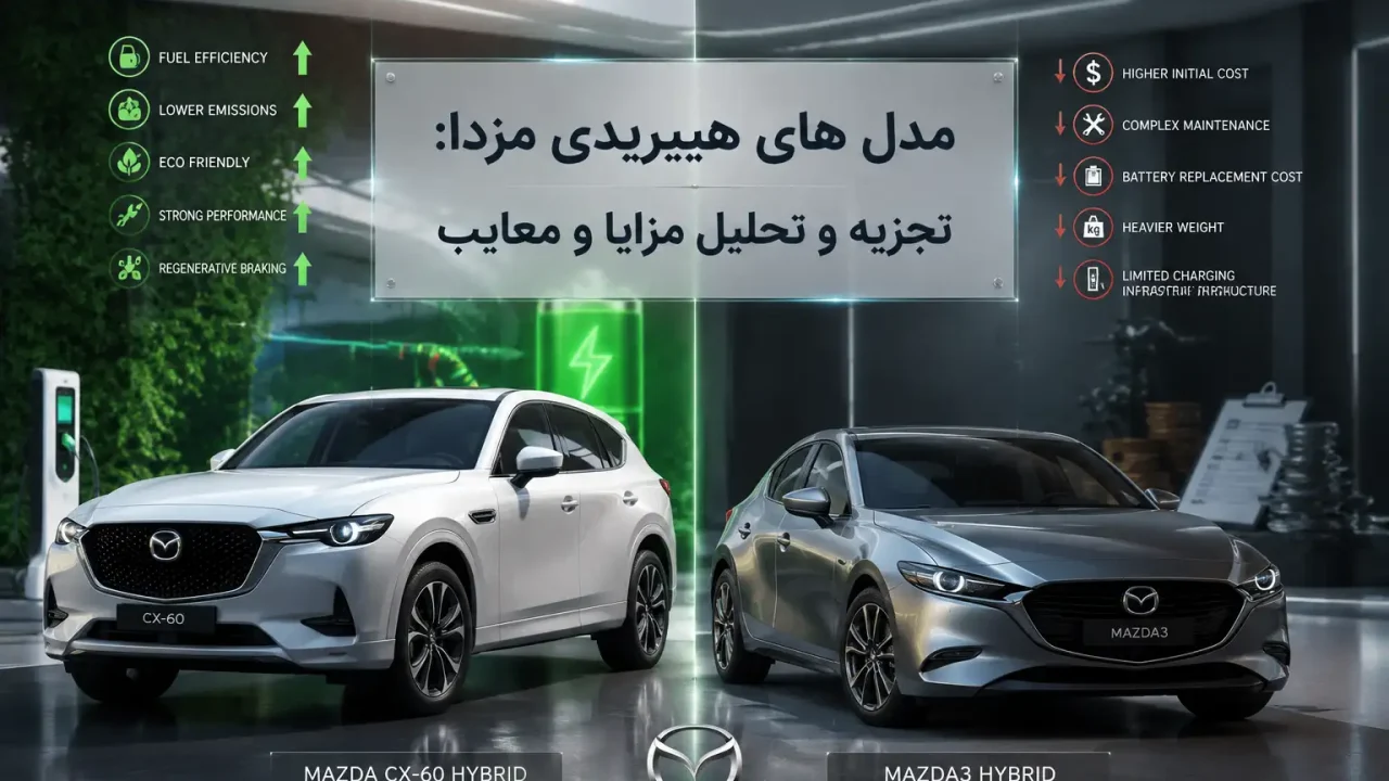 مدل های هیبریدی مزدا تجزیه و تحلیل مزایا و معایب