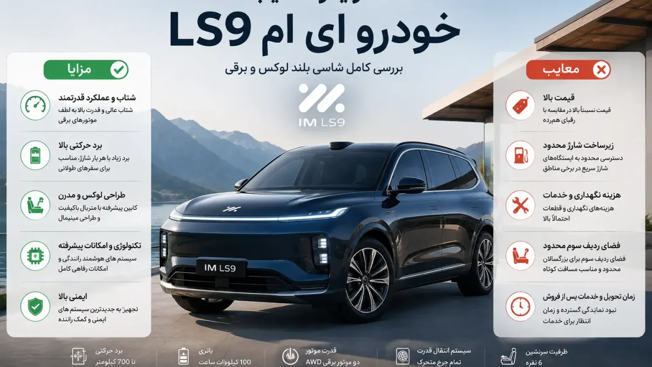 مزایا و معایب خودرو آی ام LS9