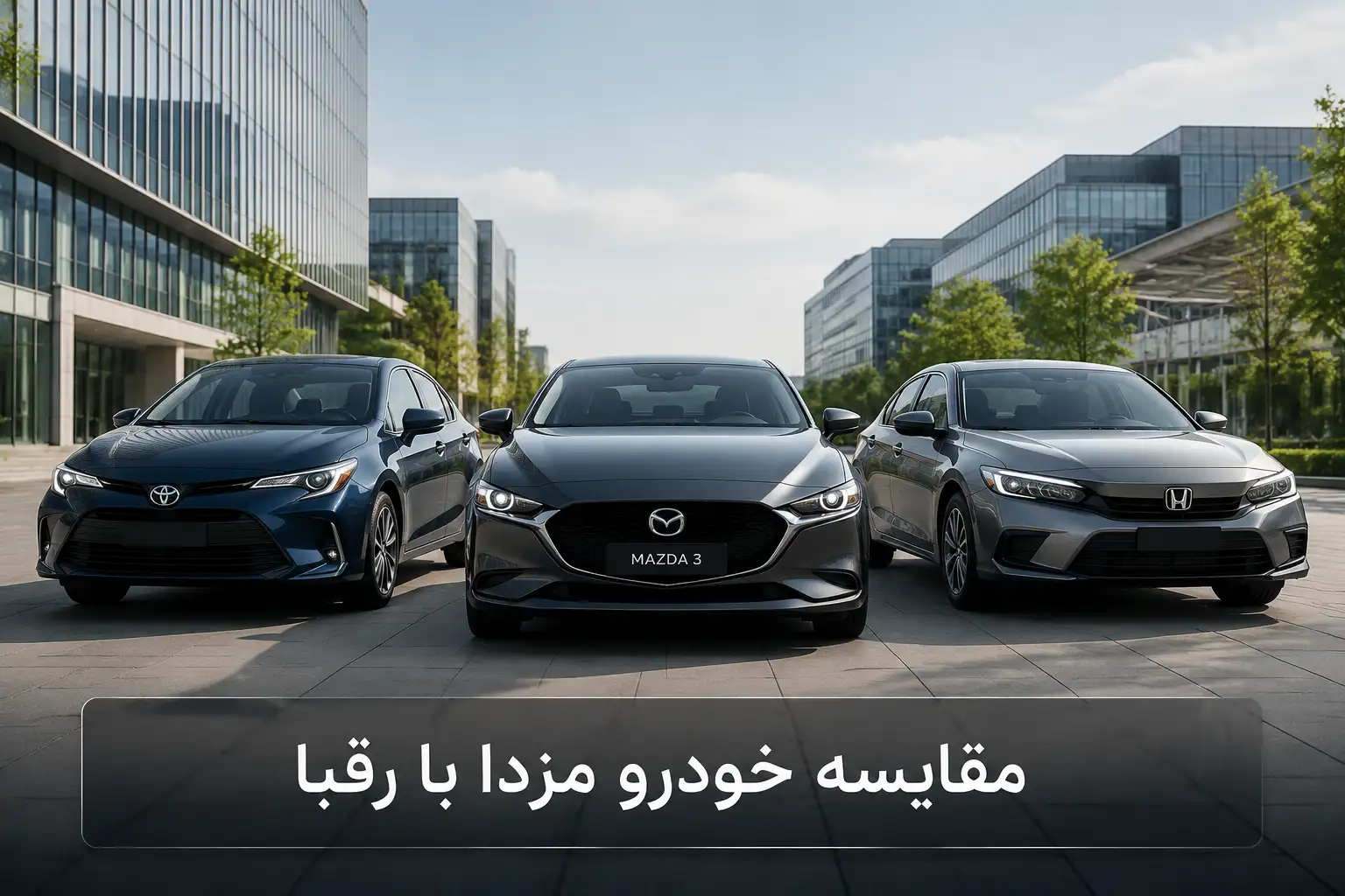 مقایسه خودرو مزدا با رقبا