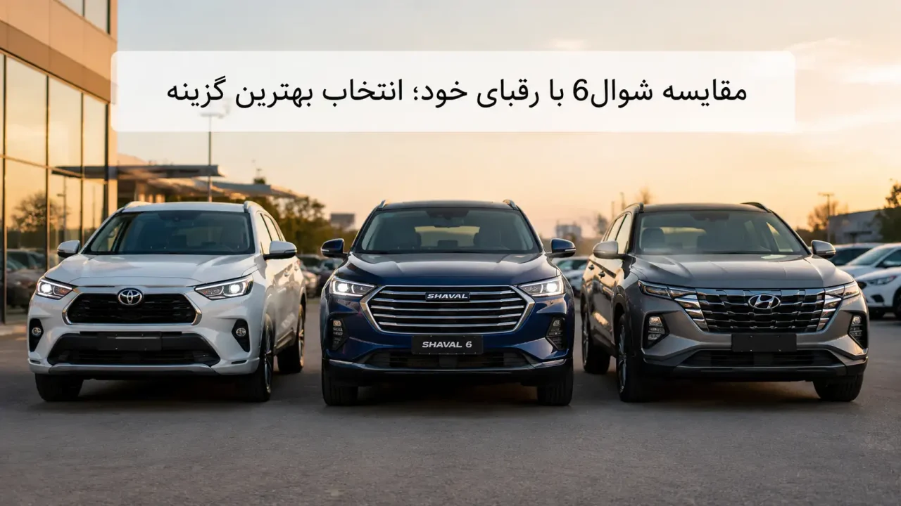 مقایسه شوال 6 با رقبای خود: انتخاب بهترین گزینه
